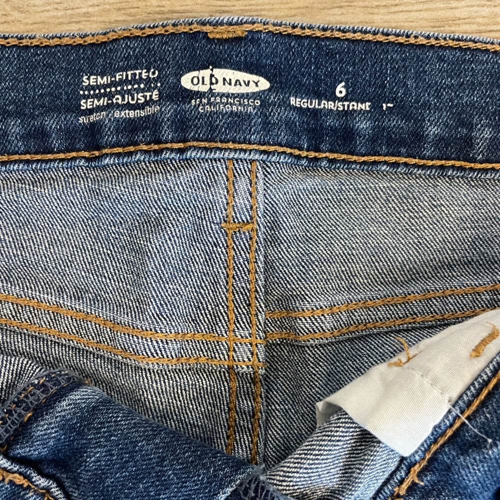 Old Navy Semi Fitted Jean shorts - Picture 5 of 5